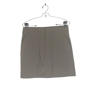 Eddie Bauer skort size 4 mushroom color travel golf activewear